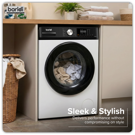 Sealey 8/5kg Washer Dryer, Front Loading, 1400rpm Energy Rating A – White Model No-DH263