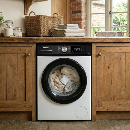 Sealey 8/5kg Washer Dryer, Front Loading, 1400rpm Energy Rating A – White Model No-DH263