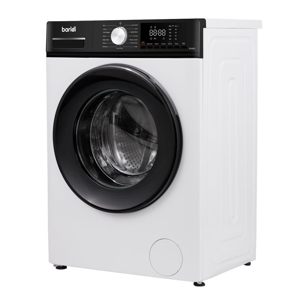 Sealey 8/5kg Washer Dryer, Front Loading, 1400rpm Energy Rating A – White Model No-DH263