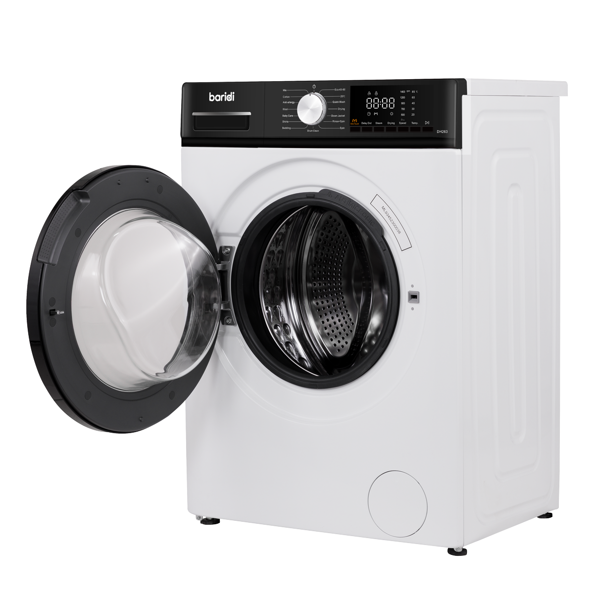 Sealey 8/5kg Washer Dryer, Front Loading, 1400rpm Energy Rating A – White Model No-DH263