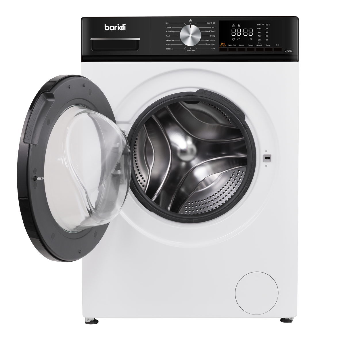 Sealey 8/5kg Washer Dryer, Front Loading, 1400rpm Energy Rating A – White Model No-DH263