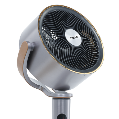 Sealey Baridi 12" Pedestal Fan with Remote Control, Back Light & 12hr Timer - Grey Model No-DH264