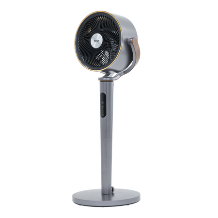 Sealey Baridi 12" Pedestal Fan with Remote Control, Back Light & 12hr Timer - Grey Model No-DH264