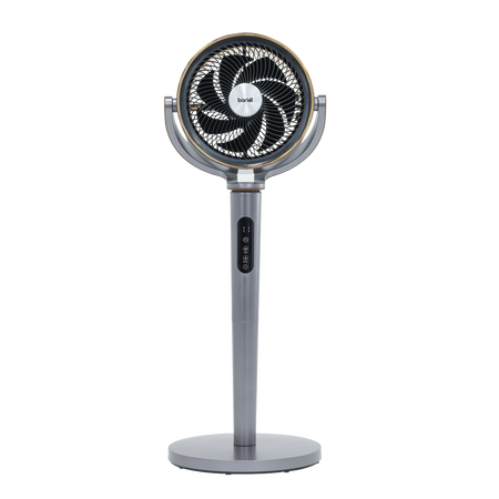 Sealey Baridi 12" Pedestal Fan with Remote Control, Back Light & 12hr Timer - Grey Model No-DH264