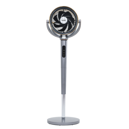 Sealey Baridi 12" Pedestal Fan with Remote Control, Back Light & 12hr Timer - Grey Model No-DH264