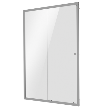 Sealey Sliding Shower Door 1000 x 1850mm, 6mm Tempered Glass, Reversible - Chrome Model No-DH292