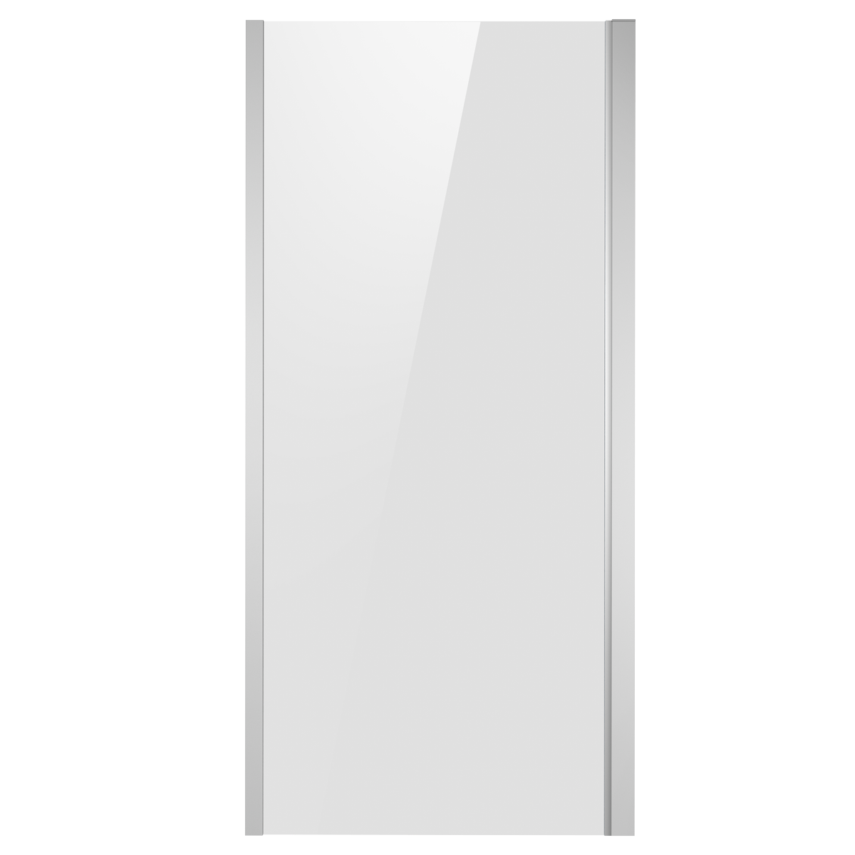 Sealey Baridi Side Panel for Sliding Shower Doors, 6mm Tempered Glass - Chrome Model No-DH296