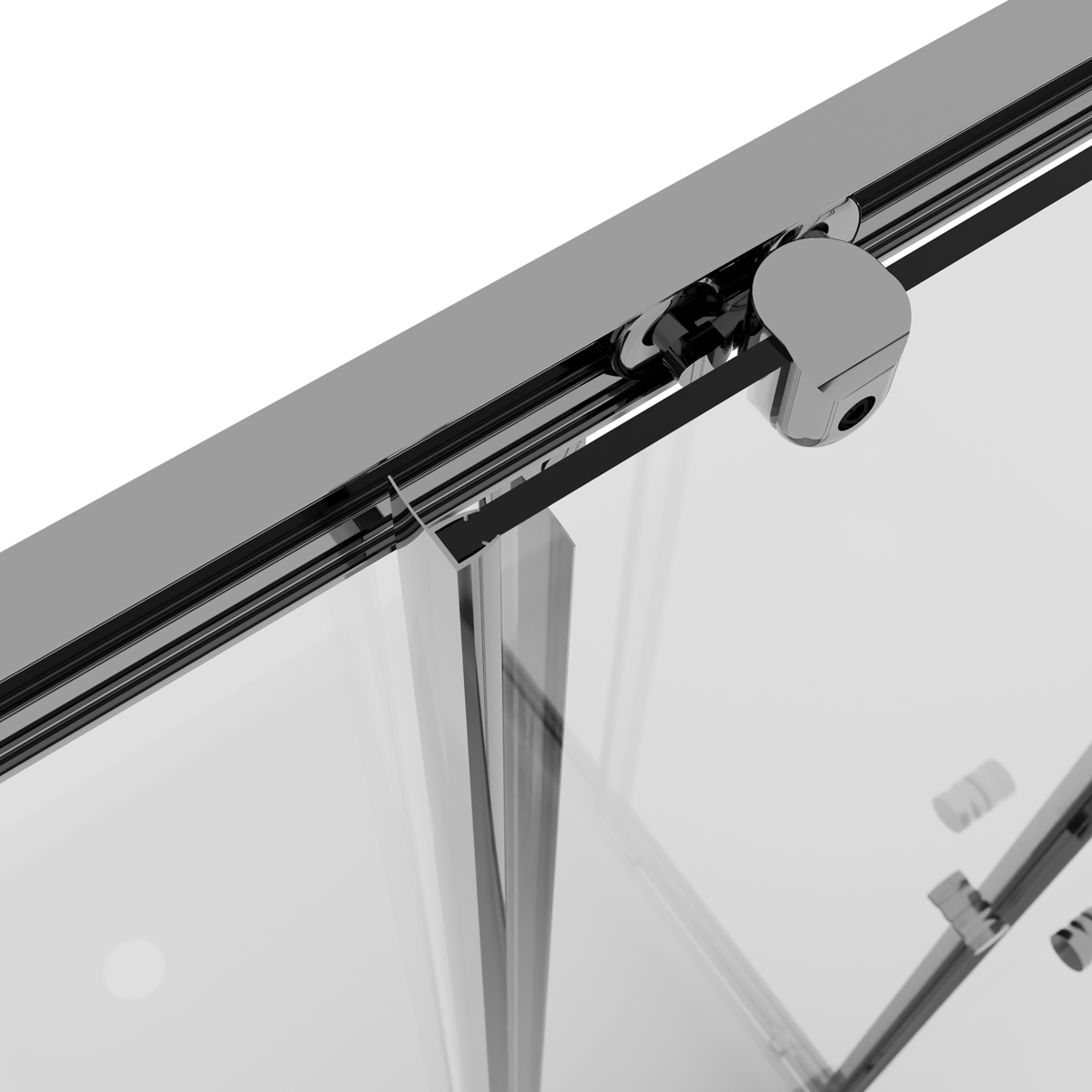 Sealey Corner Shower Entry Enclosure 800 x 800 x 1850mm with 6mm Tempered Glass - Chrome Model No-DH298