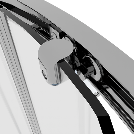 Sealey Quadrant Shower Entry Enclosure 800 x 800 x 1850mm with 6mm Tempered Glass - Chrome Model No-DH301