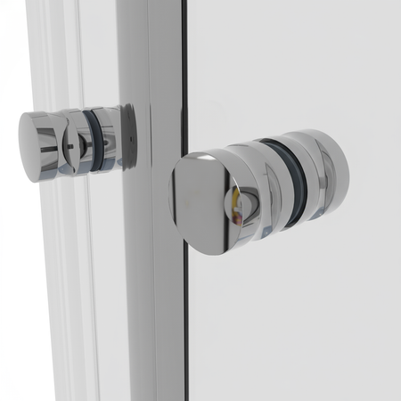 Sealey Quadrant Shower Entry Enclosure 800 x 800 x 1850mm with 6mm Tempered Glass - Chrome Model No-DH301