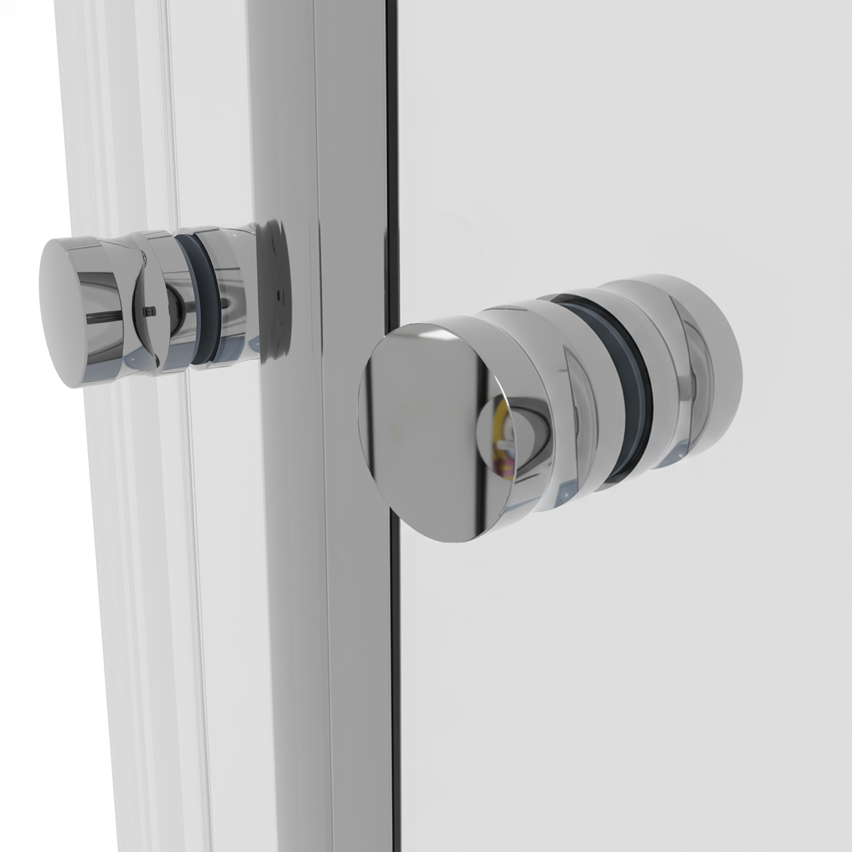 Sealey Quadrant Shower Entry Enclosure 900 x 900 x 1850mm with 6mm Tempered Glass - Chrome Model No-DH302