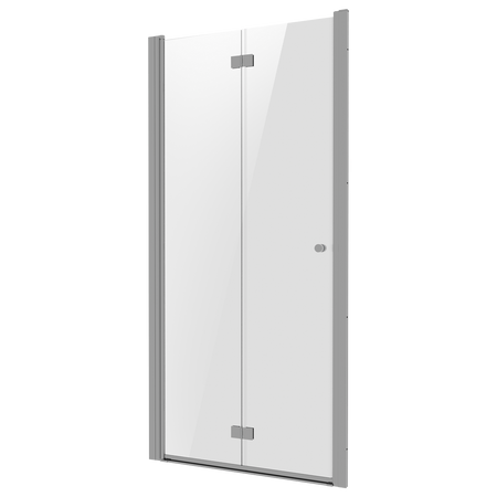 Sealey Bi-Fold Shower Door 800 x 1850mm, 6mm Tempered Glass, Reversible - Chrome Model No-DH305