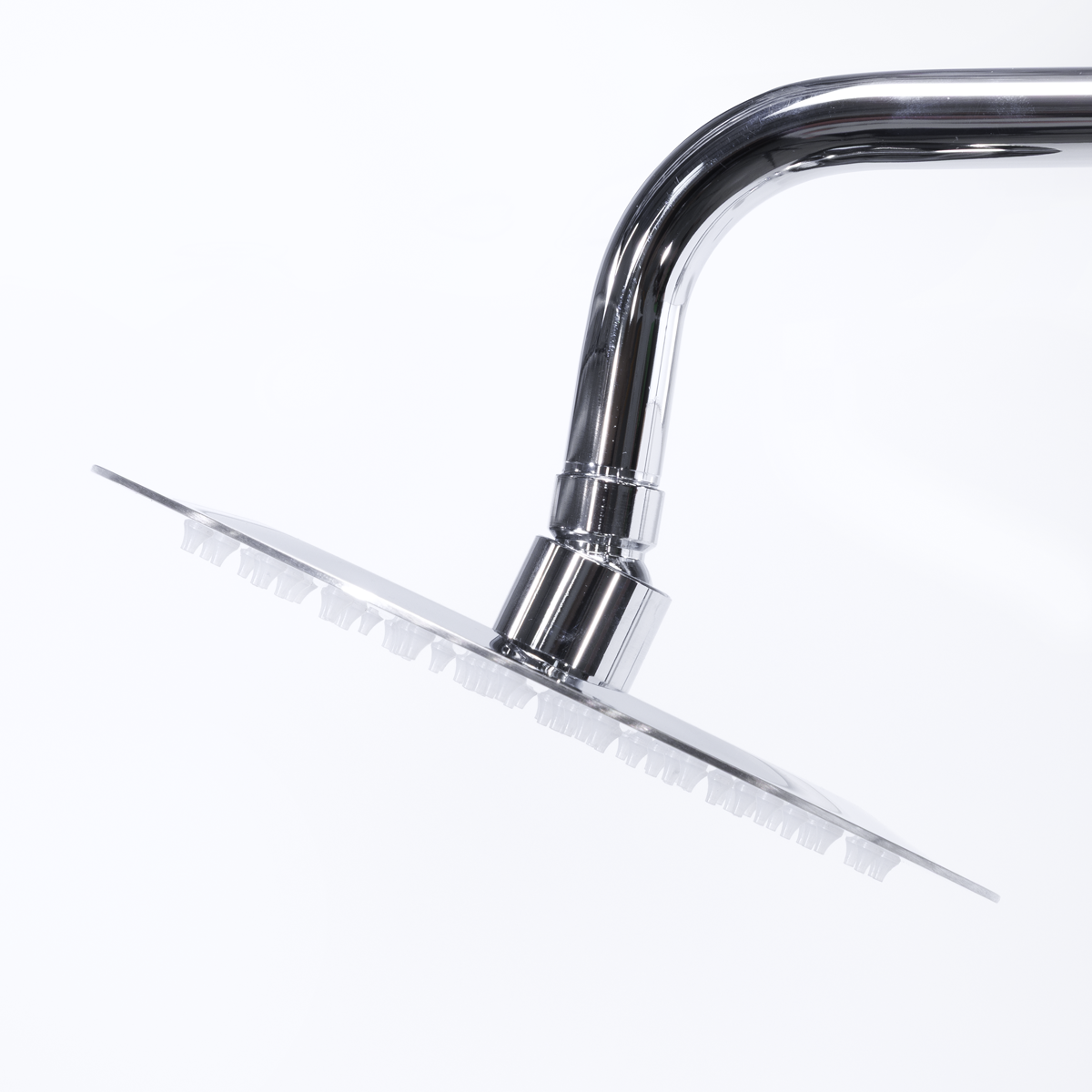 Sealey Thermostatic Shower Mixer Set, 20cm Round Head, Adjustable Rail - Chrome Model No-DH314