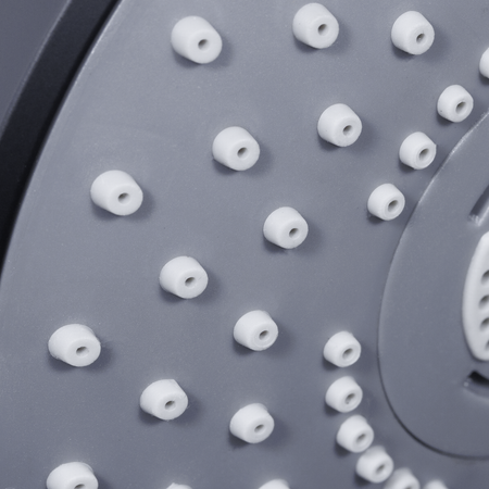Sealey Thermostatic Shower Mixer Set, 20cm Round Head, Adjustable Rail - Black Model No-DH315