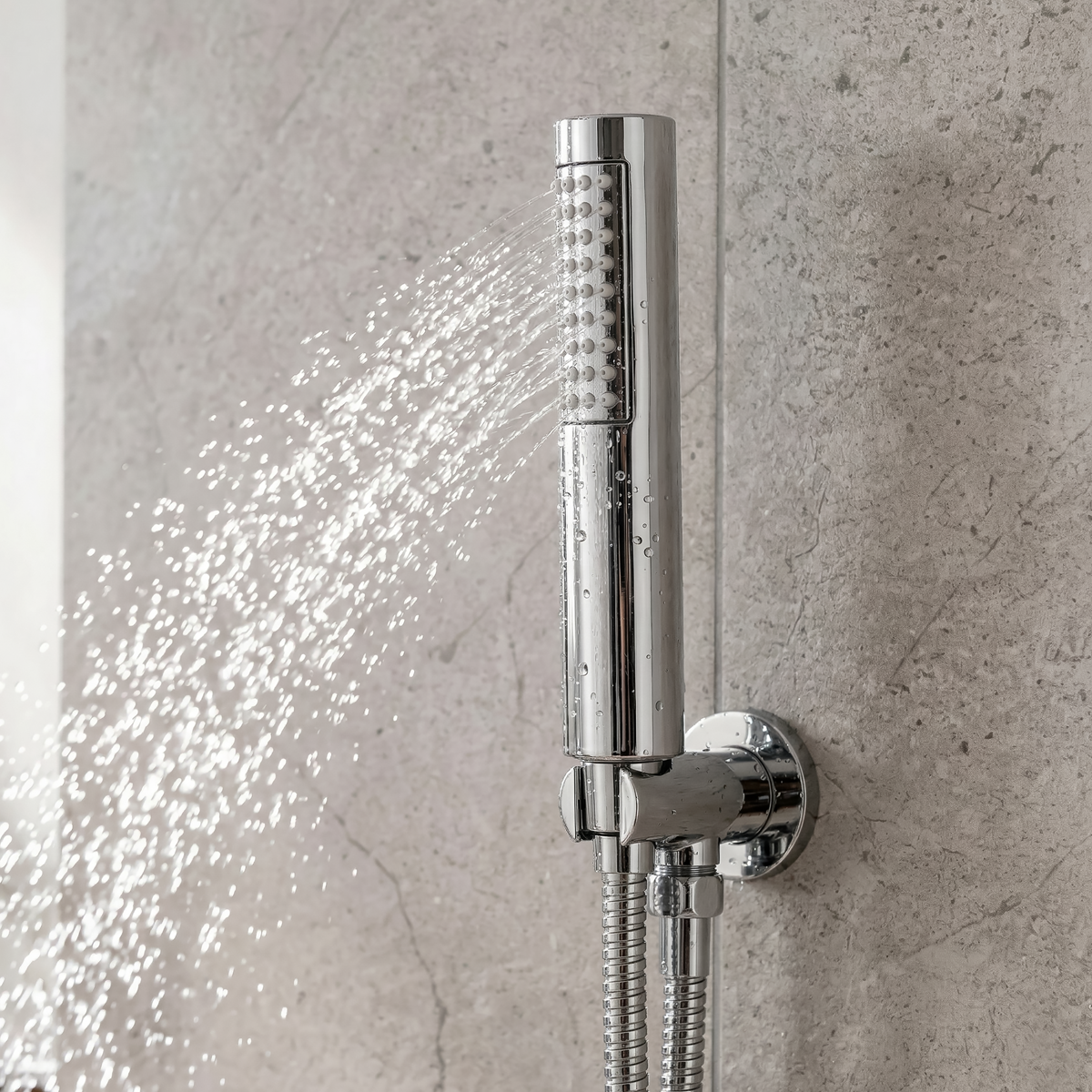 Sealey Concealed Thermostatic Shower Set 20cm Round Head & Hand Shower - Chrome Model No-DH318