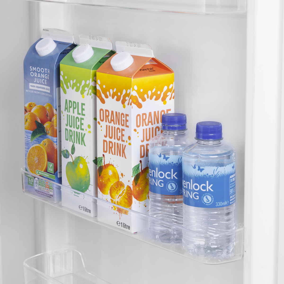 Sealey Baridi Freestanding Larder Fridge 241L – White Model No-DH322