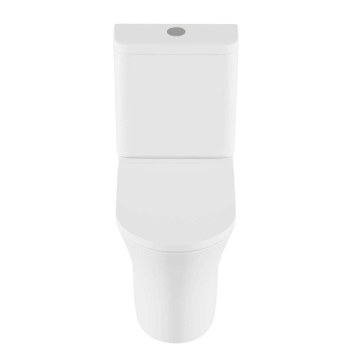 Sealey Baridi Close-Coupled Toilet with Soft Close Seat, Dual Flush Cistern & Rimless Flush – White Model No-DH332