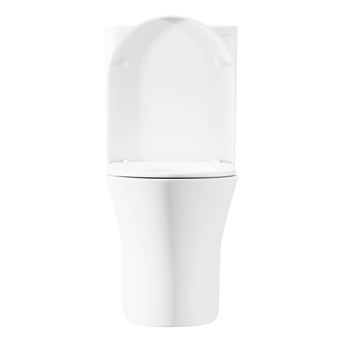 Sealey Baridi Close-Coupled Toilet with Soft Close Seat, Dual Flush Cistern & Rimless Flush – White Model No-DH332