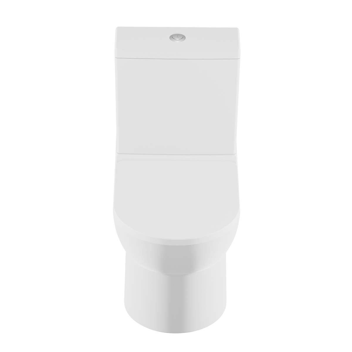 Sealey Baridi Close-Coupled Toilet with Soft Close Seat, Dual Flush Cistern & Rimless Flush – White Model No-DH333