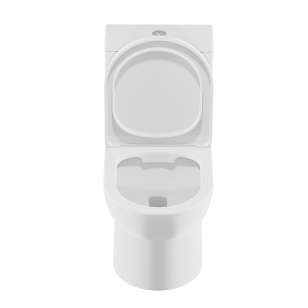 Sealey Baridi Close-Coupled Toilet with Soft Close Seat, Dual Flush Cistern & Rimless Flush – White Model No-DH333