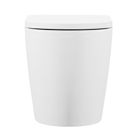 Sealey Back-to-Wall Toilet with Soft Close Seat & Rimless Flush – White Model No-DH334