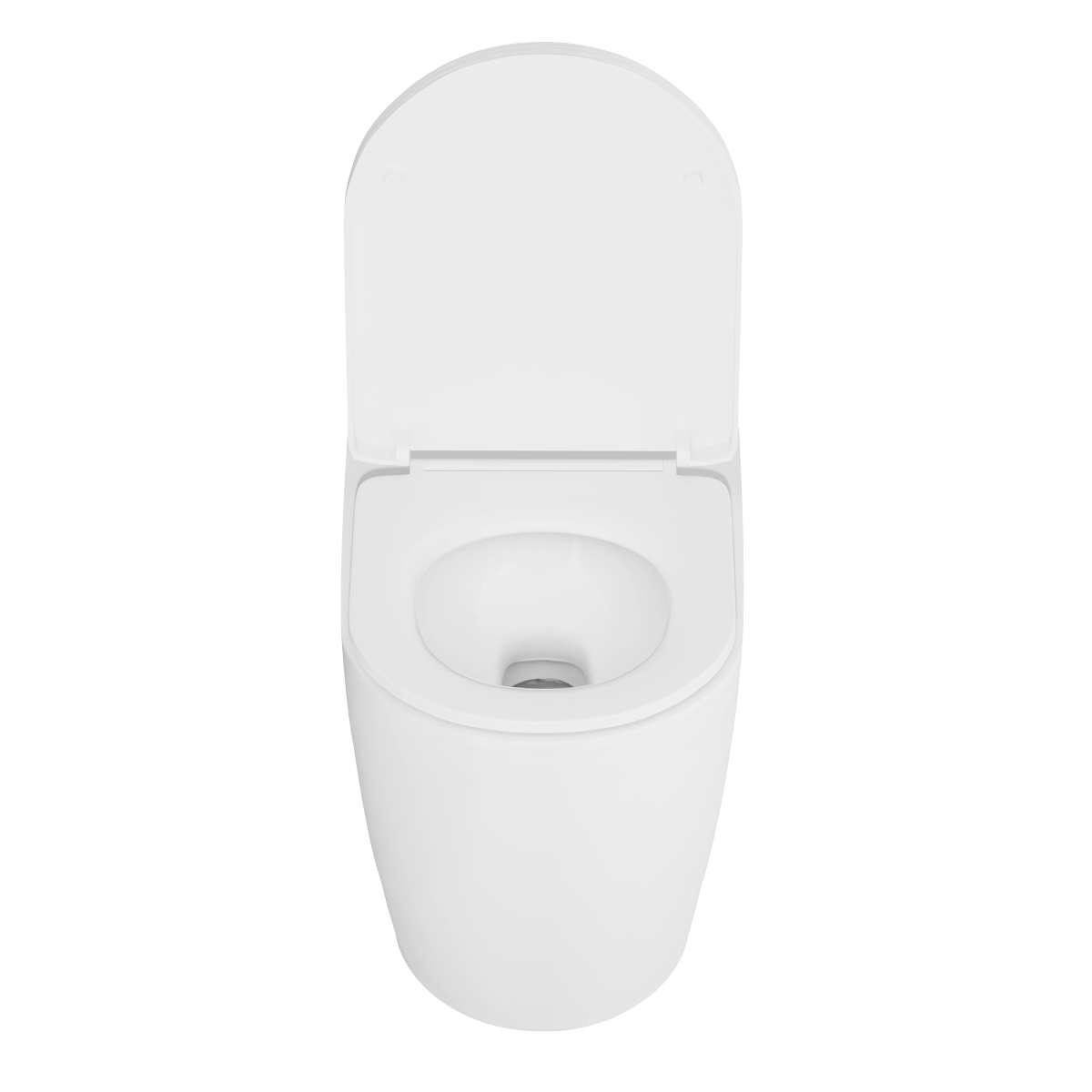 Sealey Back-to-Wall Toilet with Soft Close Seat & Rimless Flush – White Model No-DH334