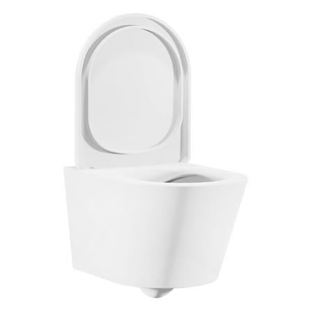 Sealey Wall Hung Toilet with Soft Close Seat & Rimless Flush – White Model No-DH335