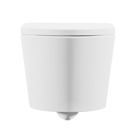 Sealey Wall Hung Toilet with Soft Close Seat & Rimless Flush – White Model No-DH335