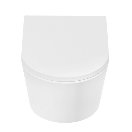 Sealey Wall Hung Toilet with Soft Close Seat & Rimless Flush – White Model No-DH335