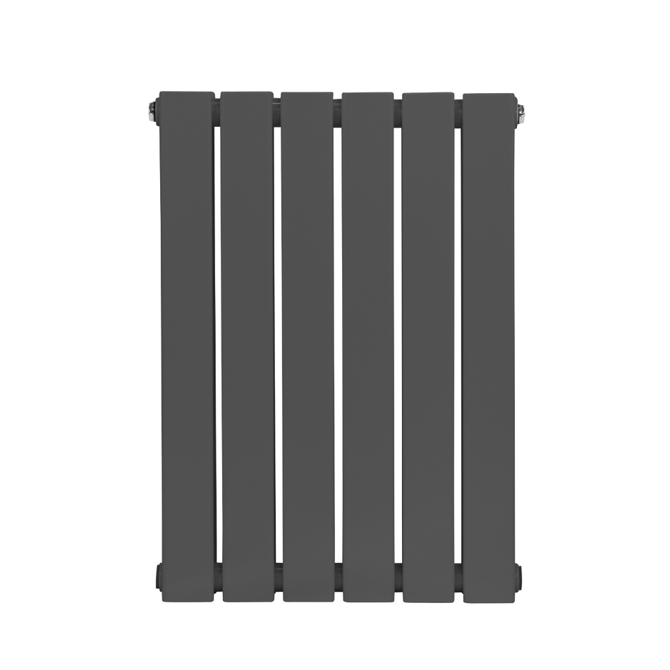 Sealey Baridi Horizontal Radiator Contemporary Double Flat Panel Design 420 x 600mm – Anthracite Model No-DH338