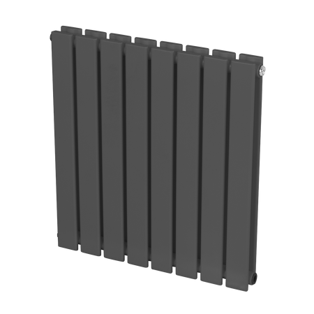 Sealey Baridi Horizontal Radiator Contemporary Double Flat Panel Design 600 x 560mm – Anthracite Model No-DH339
