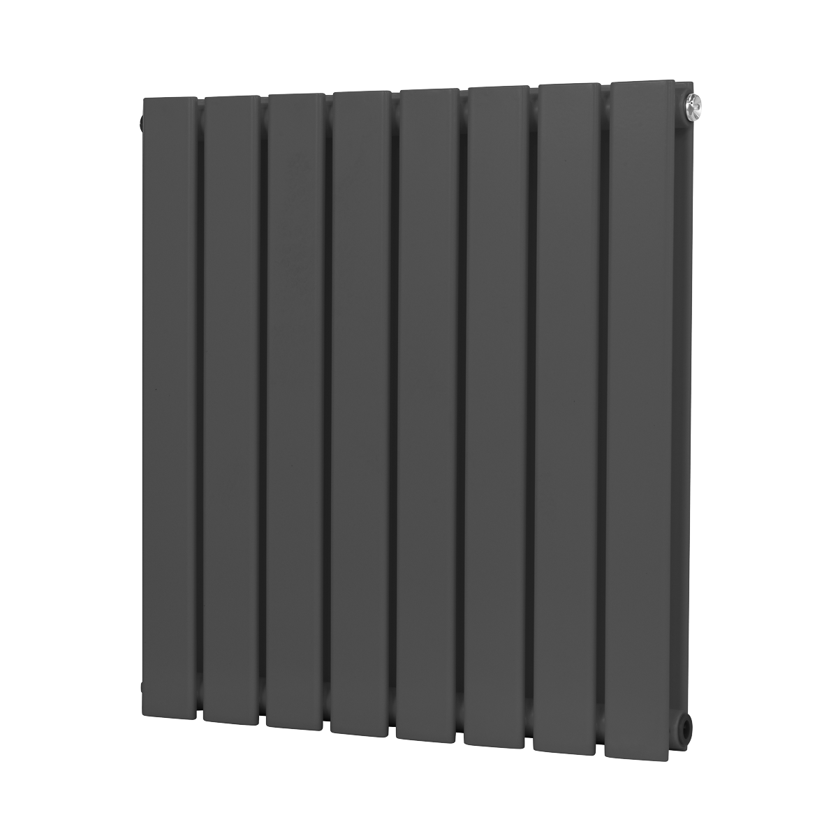 Sealey Baridi Horizontal Radiator Contemporary Double Flat Panel Design 600 x 560mm – Anthracite Model No-DH339