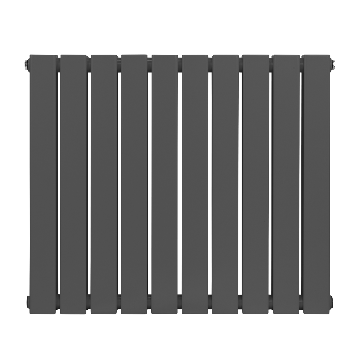 Sealey Baridi Horizontal Radiator Contemporary Double Flat Panel Design 600 x 700mm – Anthracite Model No-DH340