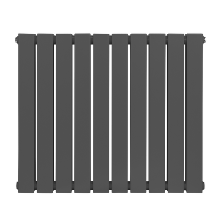 Sealey Baridi Horizontal Radiator Contemporary Double Flat Panel Design 600 x 700mm – Anthracite Model No-DH340
