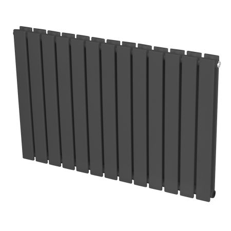 Sealey Baridi Horizontal Radiator Contemporary Double Flat Panel Design 600 x 910mm – Anthracite Model No-DH341