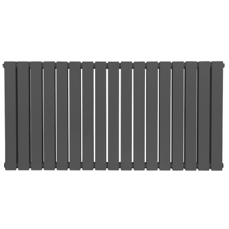 Sealey Baridi Horizontal Radiator Contemporary Double Flat Panel Design 600 x 1190mm – Anthracite Model No-DH342