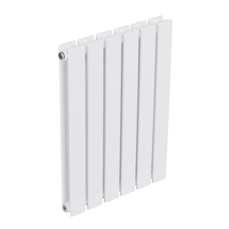 Sealey Baridi Horizontal Radiator Contemporary Double Flat Panel Design 600 x 420mm – White Model No-DH348
