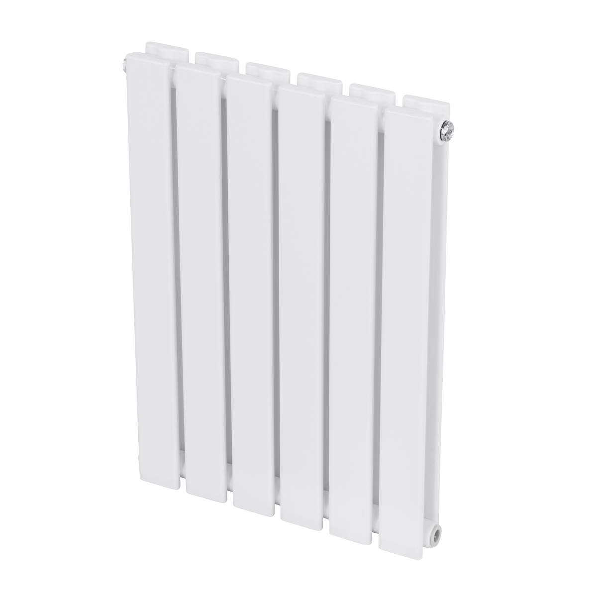 Sealey Baridi Horizontal Radiator Contemporary Double Flat Panel Design 600 x 420mm – White Model No-DH348