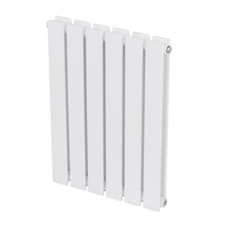 Sealey Baridi Horizontal Radiator Contemporary Double Flat Panel Design 600 x 420mm – White Model No-DH348