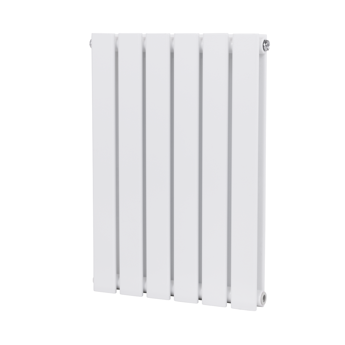 Sealey Baridi Horizontal Radiator Contemporary Double Flat Panel Design 600 x 420mm – White Model No-DH348
