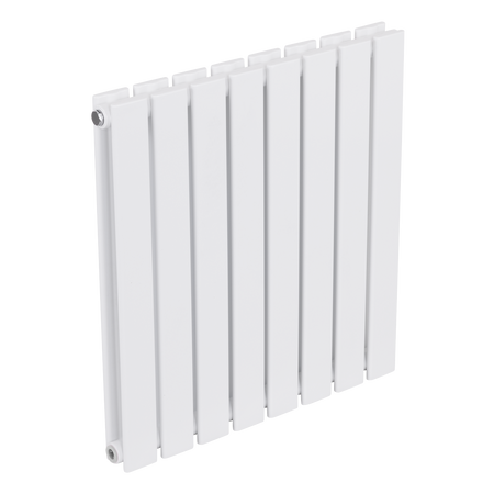 Sealey Baridi Horizontal Radiator Contemporary Double Flat Panel Design 600 x 560mm – White Model No-DH349
