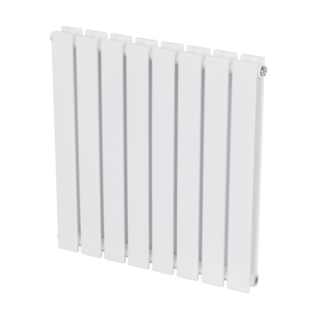 Sealey Baridi Horizontal Radiator Contemporary Double Flat Panel Design 600 x 560mm – White Model No-DH349