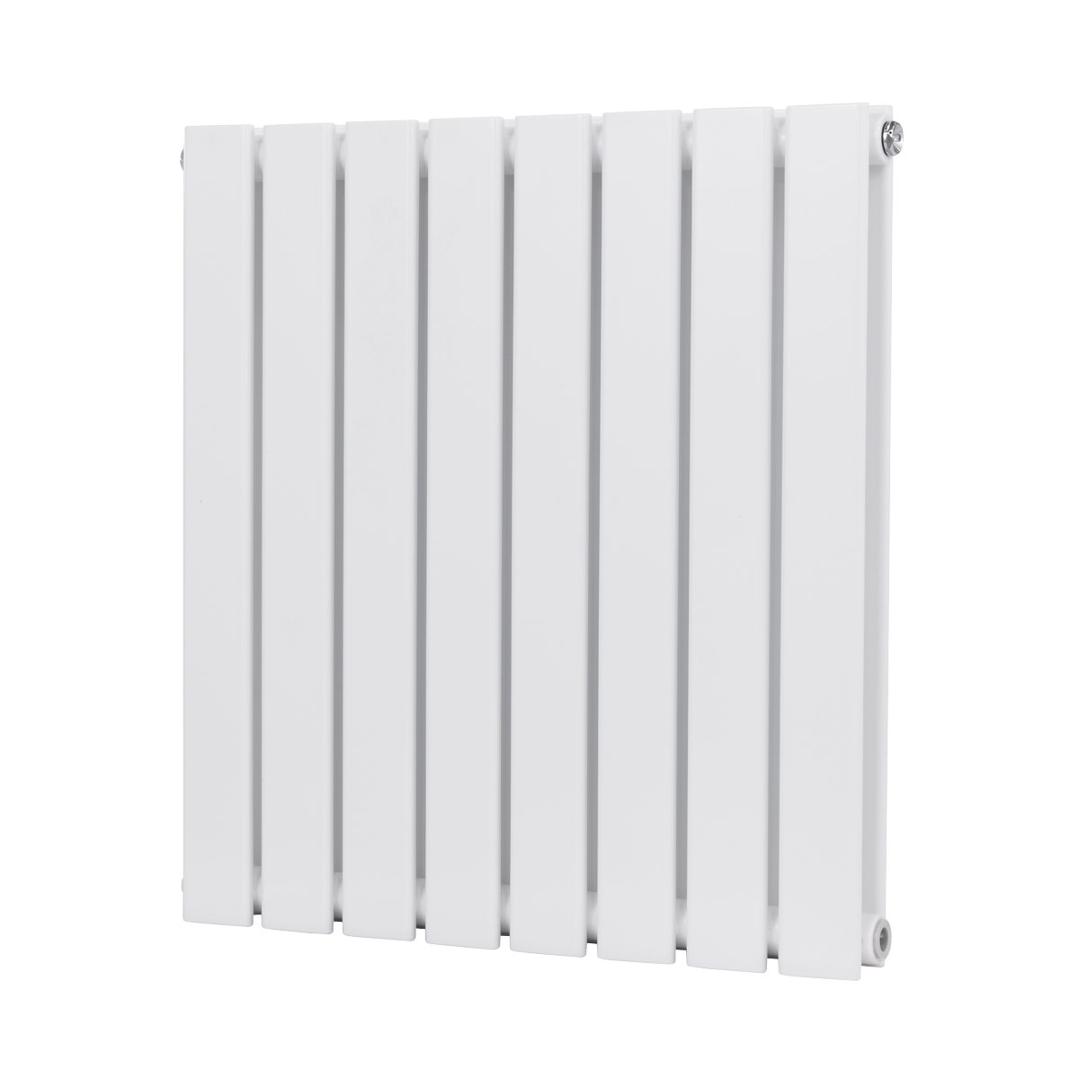 Sealey Baridi Horizontal Radiator Contemporary Double Flat Panel Design 600 x 560mm – White Model No-DH349