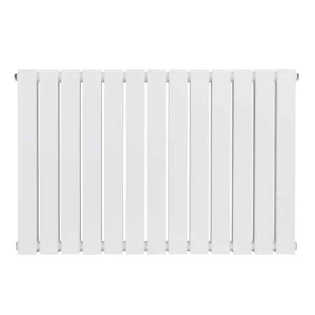Sealey Baridi Horizontal Radiator Contemporary Double Flat Panel Design 600 x 910mm – White Model No-DH351