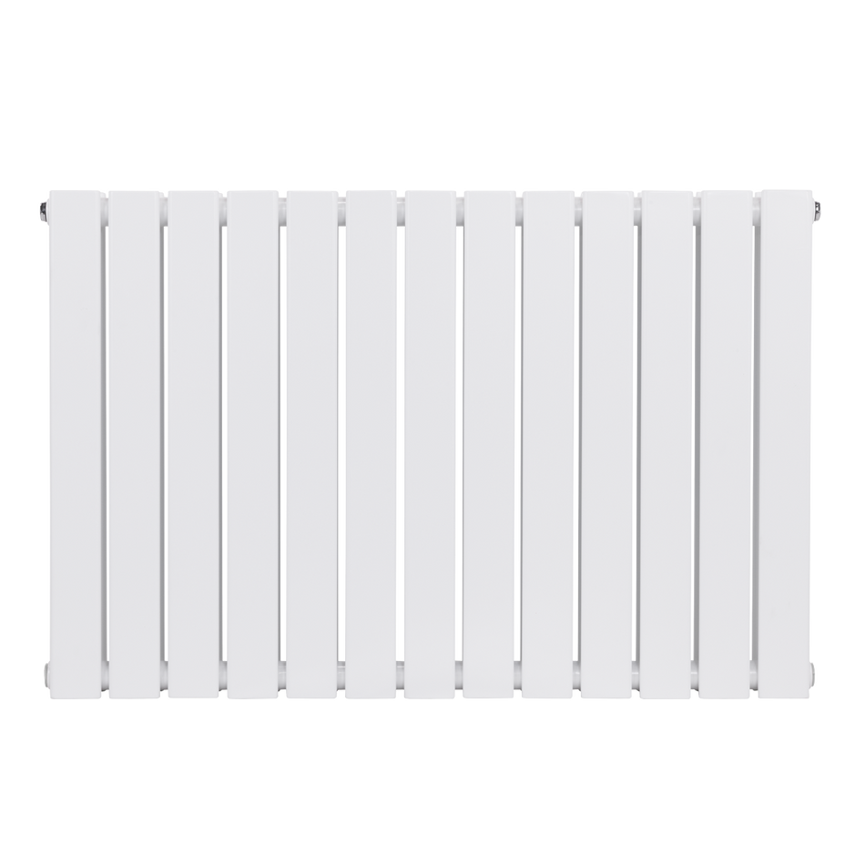 Sealey Baridi Horizontal Radiator Contemporary Double Flat Panel Design 600 x 910mm – White Model No-DH351