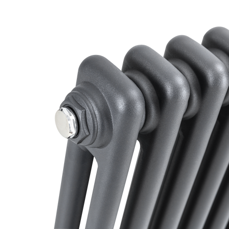 Sealey Baridi Horizontal Traditional 2 Column Radiator 600 x 427mm – Anthracite Model No-DH356