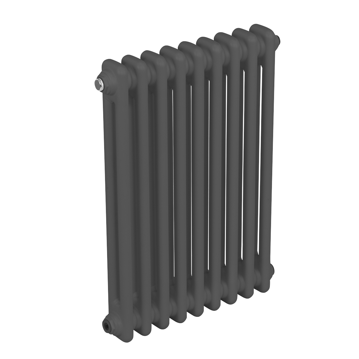 Sealey Baridi Horizontal Traditional 2 Column Radiator 600 x 427mm – Anthracite Model No-DH356