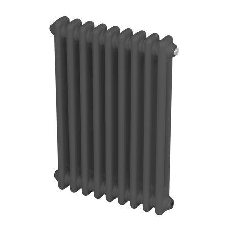 Sealey Baridi Horizontal Traditional 2 Column Radiator 600 x 427mm – Anthracite Model No-DH356