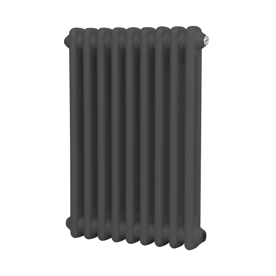 Sealey Baridi Horizontal Traditional 2 Column Radiator 600 x 427mm – Anthracite Model No-DH356