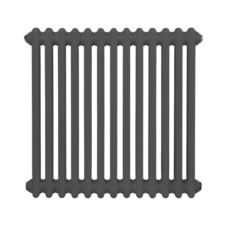 Sealey Baridi Horizontal Traditional 2 Column Radiator 600 x 607mm – Anthracite Model No-DH357